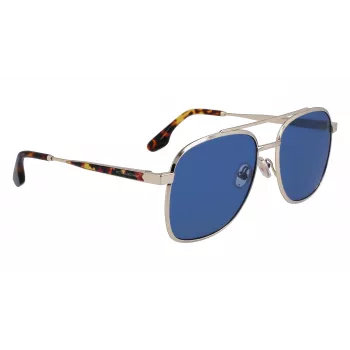 Victoria Beckham VB233S5817720 Sieviešu saulesbrilles - Acetāta kvadrātveida rāmis - 58/17/140 mm