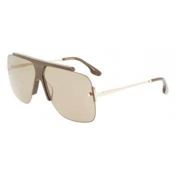 Victoria Beckham VB627S-207 Sieviešu kaķacs formas saulesbrilles Havana brūns gradients 64mm