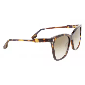 Victoria Beckham VB640S-418 Butterfly saulesbrilles Blue Gradient