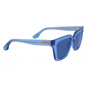 Victoria Beckham VB644S-320 Sieviešu saulesbrilles tumšā Havana acetāta rāmis brūnas gradienta lēcas 53mm