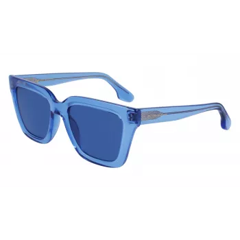 Victoria Beckham VB644S-320 Sieviešu saulesbrilles tumšā Havana acetāta rāmis brūnas gradienta lēcas 53mm