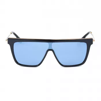 Victoria Beckham VB650S5319003 Sieviešu kvadrātveida acetāta saulesbrilles, Melna/Pelēka, 53/19/140 mm