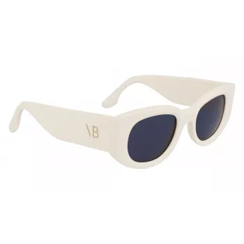 Victoria Beckham VB654S5022103 Sieviešu saulesbrilles - Melns acetāta rāmis, Pelēkas polikarbonāta lēcas, 50mm