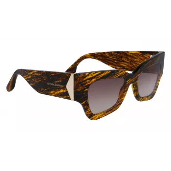 Victoria Beckham VB662S5218736 Sieviešu saulesbrilles Brūna Havana 52mm