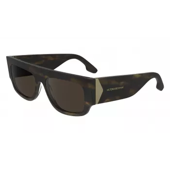 Victoria Beckham VB666S5516321 Sieviešu pārlieku lielas kvadrātveida saulesbrilles Havana Brūns gradients 55mm