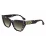 Victoria Beckham VB668S5516010 Sieviešu kvadrātveida saulesbrilles - Melns acetāta rāmis, Pelēkas CR-39 lēcas, 55mm