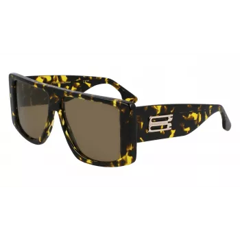 Victoria Beckham VB678S5713012 Sieviešu saulesbrilles - Melns rāmis, tumši pelēkas gradienta lēcas - 57/13/145 mm