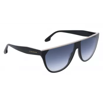 Victoria Beckham VB682S Saulesbrilles Sievietēm Melns Acetāts Pelēkas Lēcas 61mm
