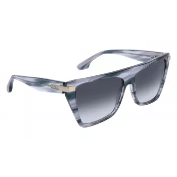 Victoria Beckham VB684S 5715035 Sieviešu kvadrātveida saulesbrilles Havana Brūns gradients 57mm