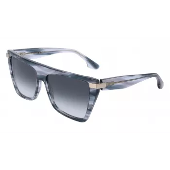 Victoria Beckham VB684S 5715035 Sieviešu kvadrātveida saulesbrilles Havana Brūns gradients 57mm