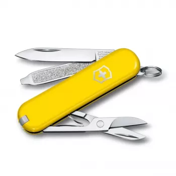 Victorinox Classic Sunny Side Kabatas Nazis 7 Funkcijas Dzeltenā Krāsā