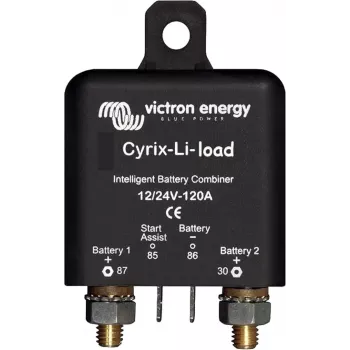 Victron Energy CYR010120450 Cyrix-Li-Ct 12/24V-120A inteliģentais LiFePO4 bateriju kombinētājs