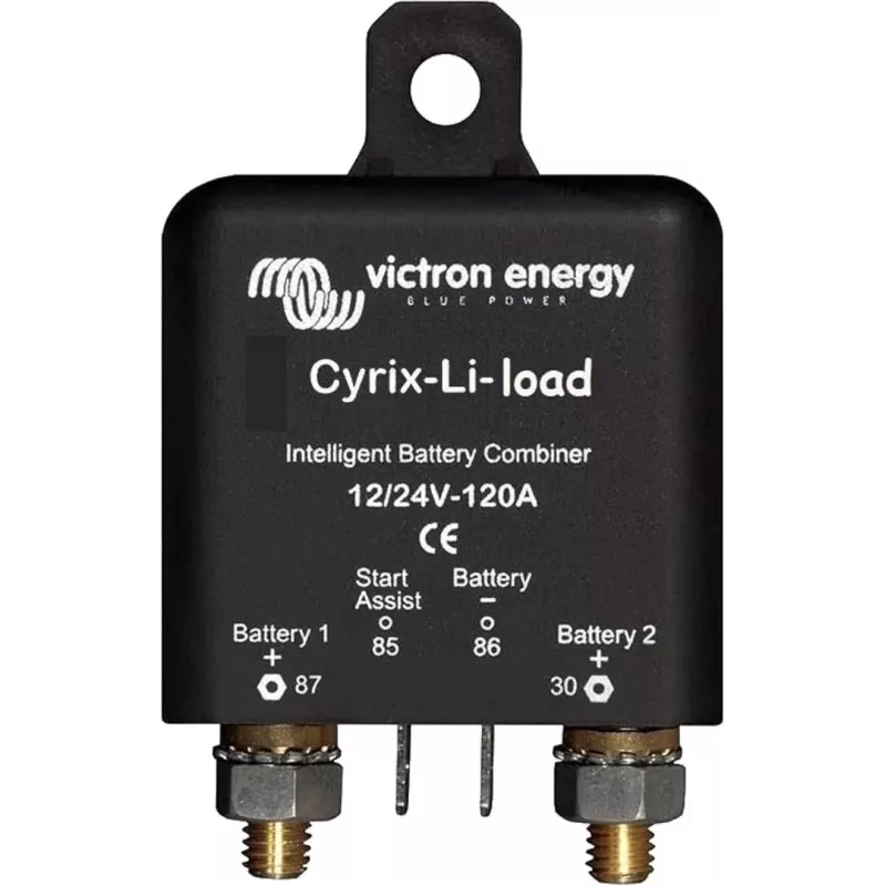 Victron Energy CYR010120450 Cyrix-Li-Ct 12/24V-120A inteliģentais LiFePO4 bateriju kombinētājs