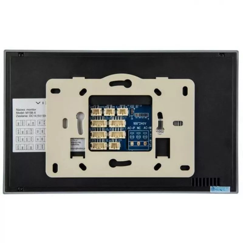 VIDOS Indoor Panel M15B-X 7 inch Color TFT LCD Video Intercom Monitor, Black