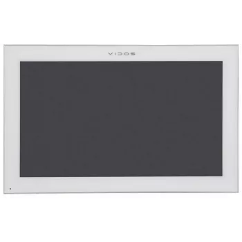 VIDOS X M14W-X 7 collu video domofona monitors ar Wi-Fi, balts