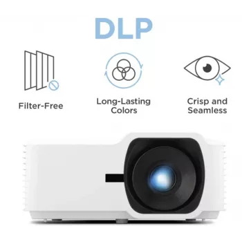 ViewSonic LSD400W lāzera projektors WXGA 4000 ANSI lūmeni īss fokuss