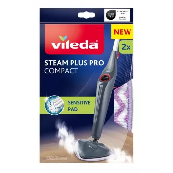 Vileda Steam Plus Sensitive tvaika mopa rezerves uzlikas (2 gab.)