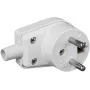 VIPLAST 220-01 Leņķa kontaktdakša 16A 250V IP20 Balta