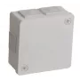 VIPLAST VP-22 Virsmas Montāžas Sadales Kārba 6 Ieejas IP55 Balta 86x86x40mm