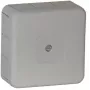 VIPLAST VP-31 virsmas montāžas sadales kārba, 12 ieejas, pelēka, IP55, 85x85x37mm