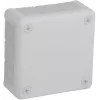 VIPLAST VP-41 Virsmas montāžas sadales kārba, tukša, 12 kabeļu ieejas, balta, IP55, 98x98x42 mm