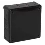 VIPLAST VP-51 Virsmas Montāžas Tukšā Sadales Kārba, 12 Kabeļu Ieietas, IP55, Melna, 118x118x46 mm, 051-05