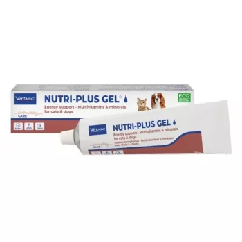 Virbac Nutri-Plus gēls 120g+C augstas enerģijas uztura bagātinātājs suņiem un kaķiem