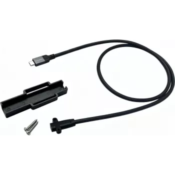 Vivolink USB-C vīriešu uz sieviešu pagarinātāja kabelis 2m 10Gbps 4K60Hz 100W PD melns (PROUSBCMF2-LM)