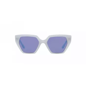 VOGUE VO5376S291976 Sieviešu kaķacs formas saulesbrilles caurspīdīgi brūnas 51mm