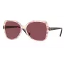 VOGUE VO5488S30625Q Sieviešu tauriņveida saulesbrilles – caurspīdīgi rozā rāmis, tumši violeti gradienta stikli, 56 mm