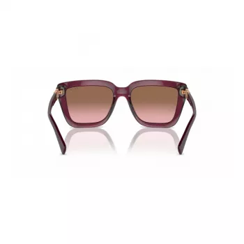 VOGUE VO5575SB29891 Sieviešu taisnstūra saulesbrilles Havana brūns gradients 55mm