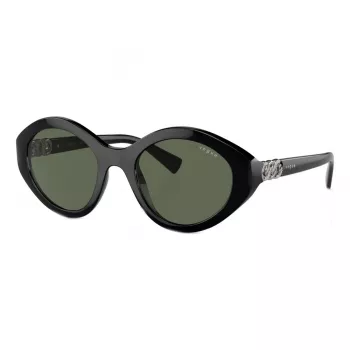 VOGUE VO5576SBW4471 Sieviešu tauriņveida saulesbrilles – Havana propionāta rāmis, brūnas gradienta lēcas, 52 mm