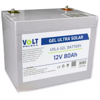 Volt Polska Gel VPRO 12V 80Ah akumulators