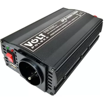 VOLT POLSKA IPS-500/1000 Invertors 12V/230V 500/1000W Modificēts sinusvilnis
