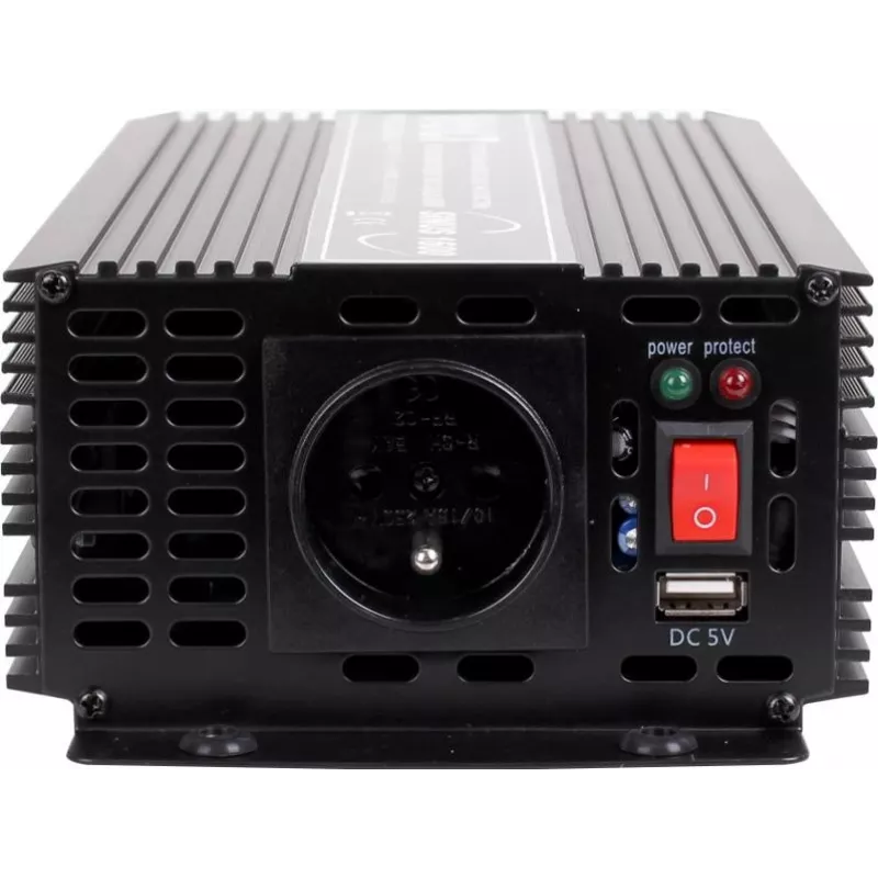 Volt Polska Sinus 800/1600W tīrā sinusoidālā sprieguma pārveidotājs 12V DC uz 230V AC