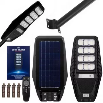 VOLT POLSKA Saules lampa PIONEER 240 ar 15W saules paneli un tālvadības pulti