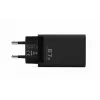 Voltage GaN lādētājs 67W, PD 3.0 / QC 3.0, 2x USB-C & 1x USB-A, EU spraudnis, melns