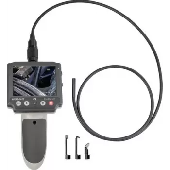 VOLTCRAFT BS-800 HD endoskopiskā kamera ar 5,5 mm zondi, 1 m puscieto kabeli, 3,5 inch TFT LCD, 720p HD, IP67 ūdensizturīga, 6 regulējami LED, MicroSD ieraksts