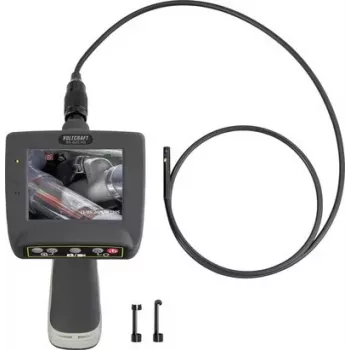 VOLTCRAFT BS-820 HD inspicēšanas kamera ar 5,5 mm zondi, 1 m kabeli, 4,3 inch LCD, Full HD ieraksts