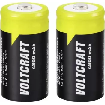 Voltcraft Endurance Baby (C) NiMH akumulatoru baterijas 4800 mAh 1.2 V, 2 gab.