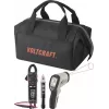 VOLTCRAFT HVAC mērinstrumentu komplekts VC-8013705 + VC-14465985 infrasarkanais pirometrs un strāvas mērkliešu multimetrs