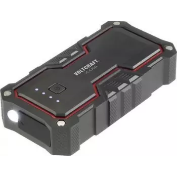 VOLTCRAFT Jump Starter VC-CJS10 10000 mAh 1000 A Peak ar Quick Charge 3.0 un LED lukturīti VC-11769555