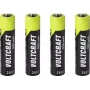 VOLTCRAFT Micro (AAA) NiMH akumulatori 550 mAh 1,2 V, gatavi lietošanai, 4 gab. (VC-17275405)