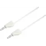 VOLTCRAFT MSB-300-5-WS mērīšanas vads, 4mm banānu kontaktdakša uz 4mm banānu kontaktdakšu, 5m, balts, 16A, 30VAC/60VDC, CAT I