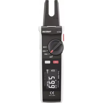 Voltcraft VC-351 digitālās strāvas mērīšanas knaibles CAT III 600 V AC/DC 60 A True RMS 6000 Counts