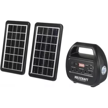 VOLTCRAFT VC-PS15000-Solar VC-14297675 Saules enerģijas power banka 15000 mAh ar 3 W saules paneli