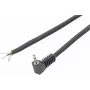 VOLTCRAFT XL-AC25SGW 2,5 mm stereo jack kontaktdakša, 3 polu, lodējams, niķelēts, 1 gab.