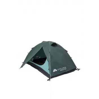 VOLVEN Zephyr Light Green 2-vietu 3-sezonu trekinga telts