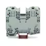 WAGO 285-135 2-dzīslu caurejošais spaiļu bloks, 35 mm², CAGE CLAMP, pelēks