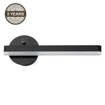 SAFI 6W LED sienas gaismeklis 40K ML6348 melns